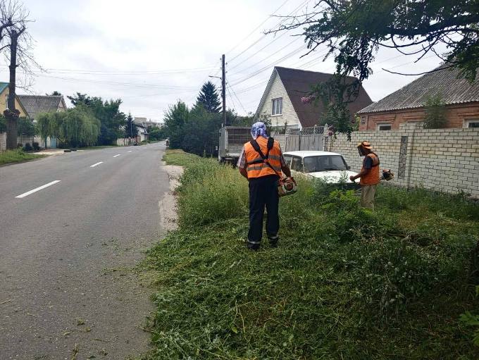Харківські комунальники прибрали 19 га трави й подрібнили понад тисячу гілок